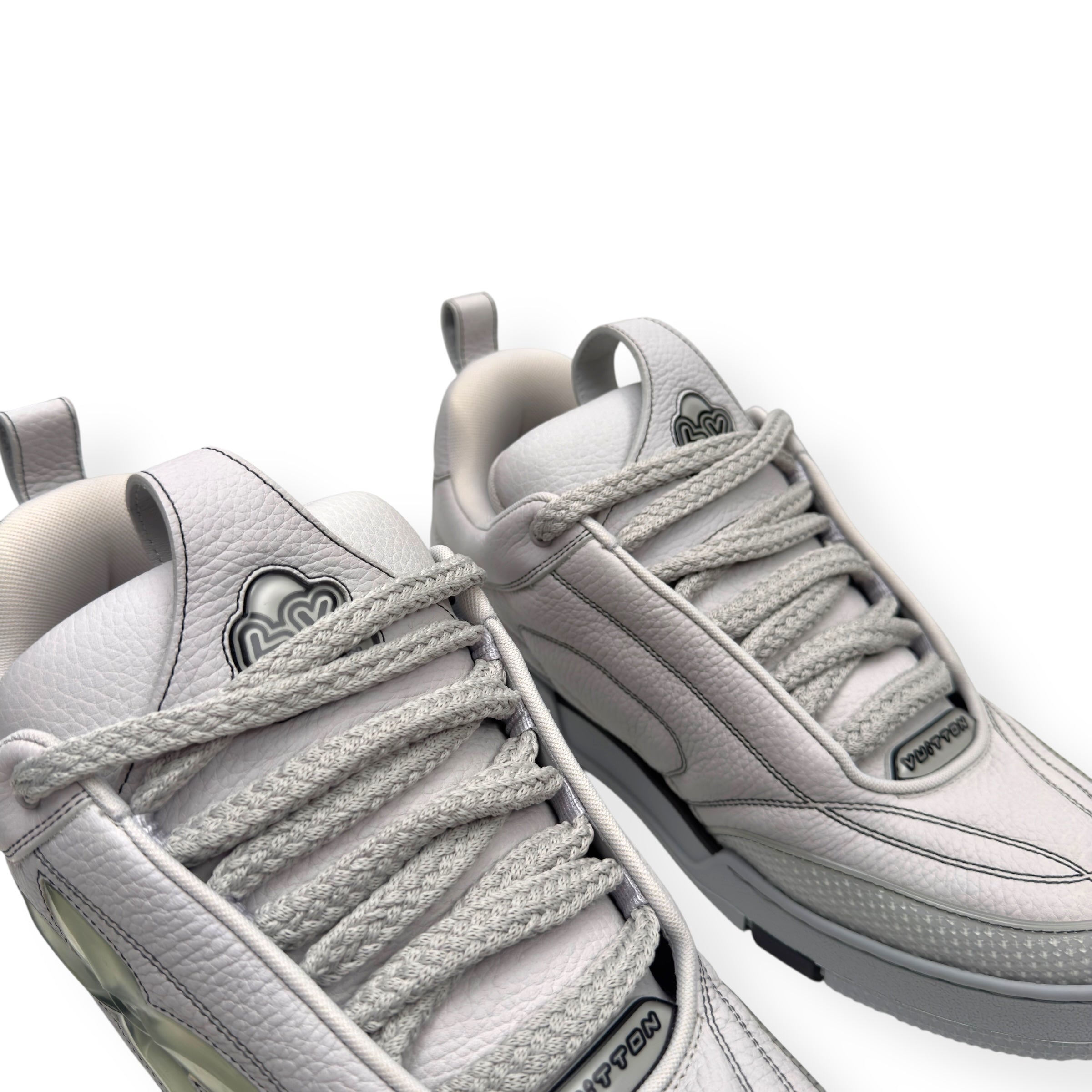 LOUIS VUITTON LV SKATE SNEAKER GREY UK10