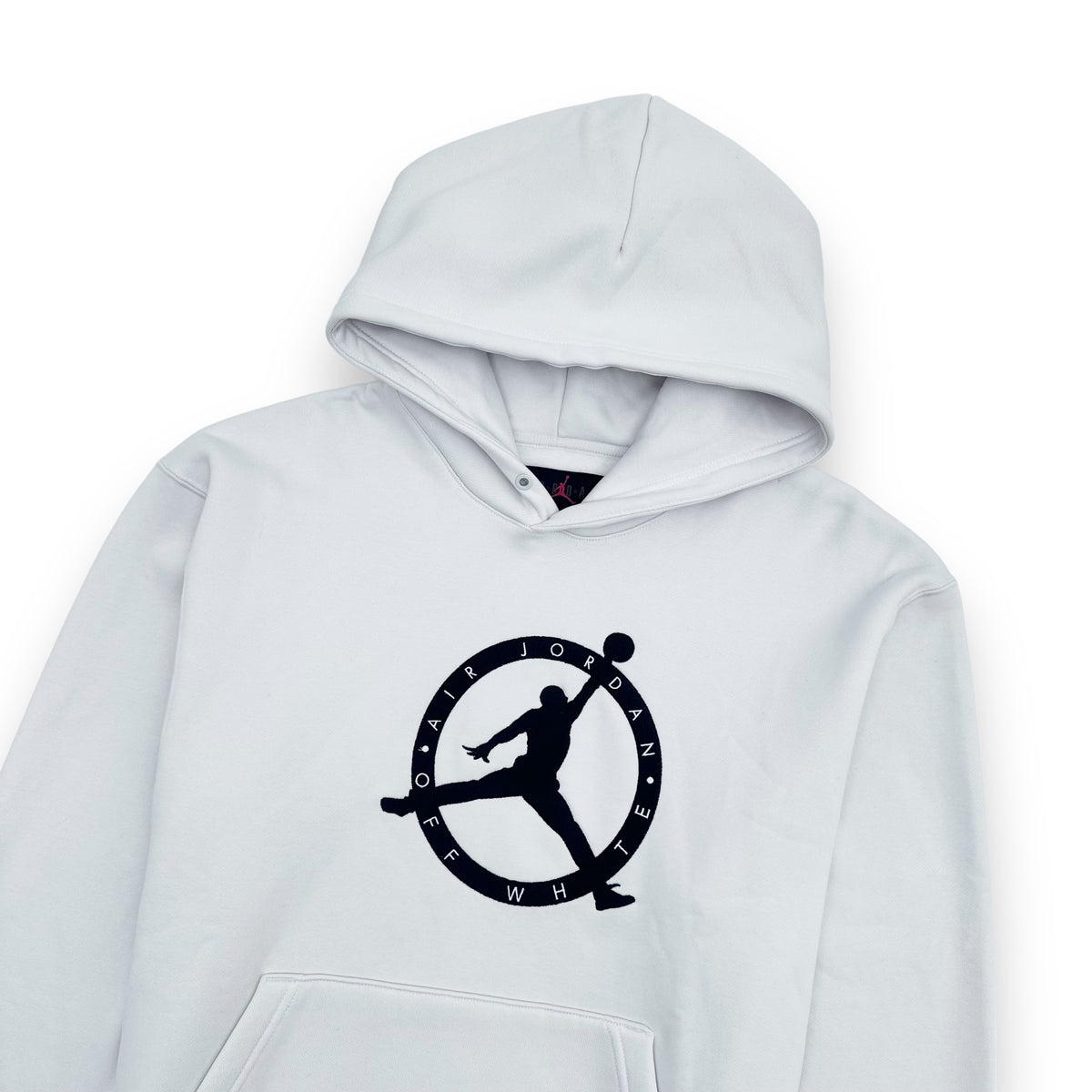 OFF-WHITE X JORDAN HOODIE WHITE / BLACK M