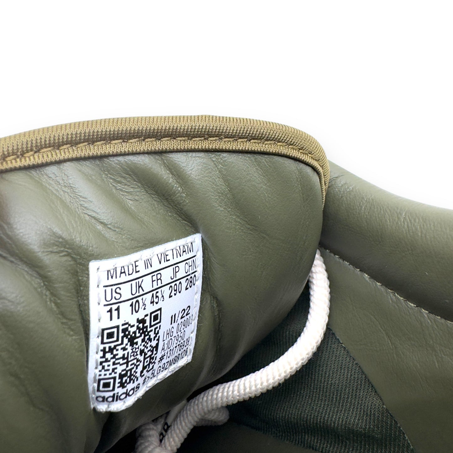 ADIDAS X BAD BUNNY CAMPUS SNEAKER LIGHT OLIVE UK10.5