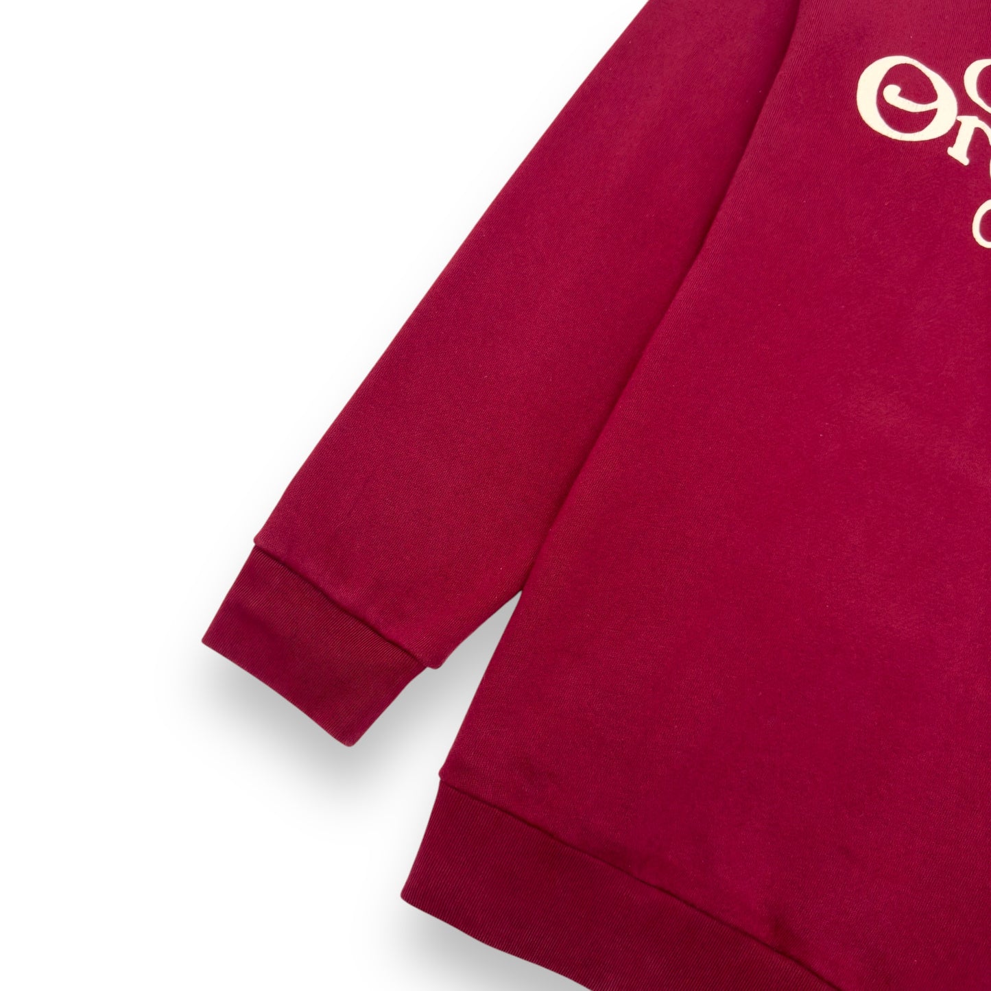 GUCCI 'ORGASMIQUE' HOODIE BURGUNDY / WHITE XL