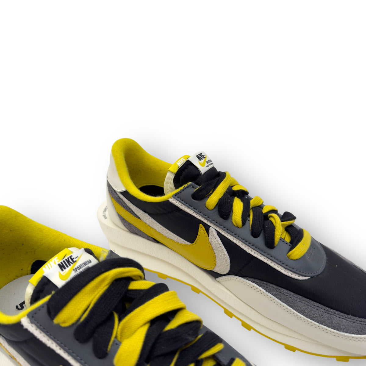 NIKE X SACAI X UNDERCOVER LD WAFFLE SNEAKER BRIGHT CITRON UK11