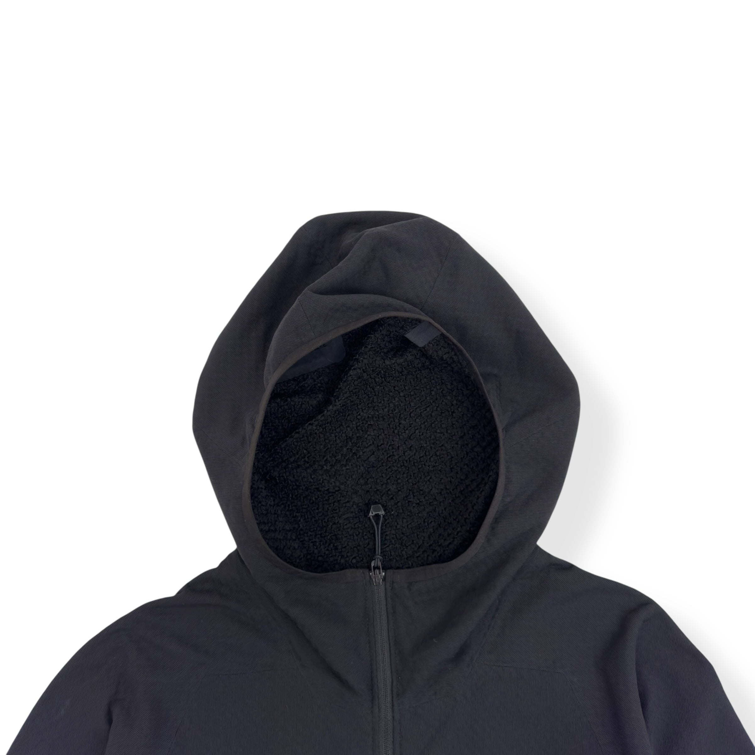 GUCCI X THE NORTH FACE F2W1 TECHNICAL FABRIC PULLOVER HOODIE BLACK / PURPLE M