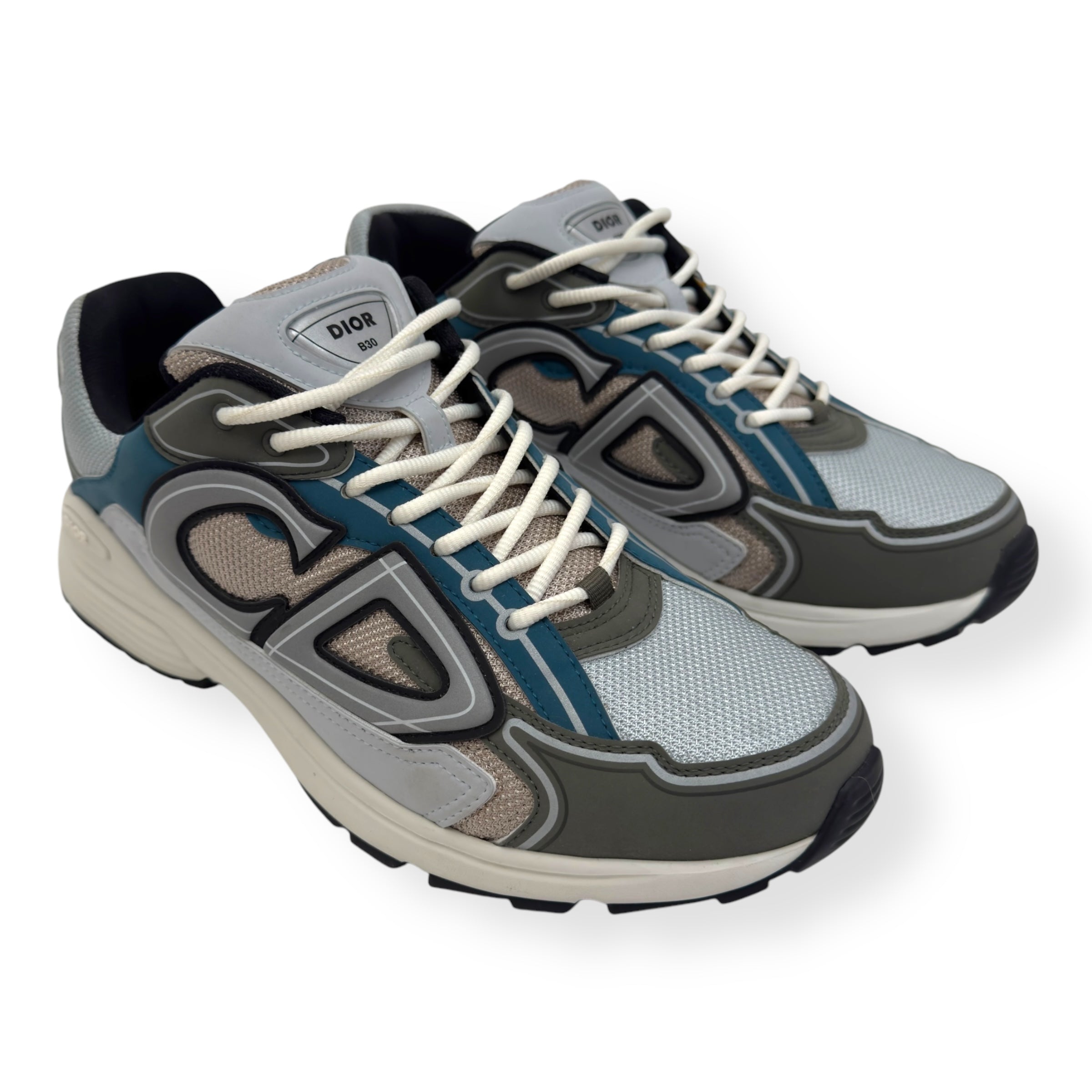 DIOR B30 SNEAKER BLUE / BEIGE 43 / UK9