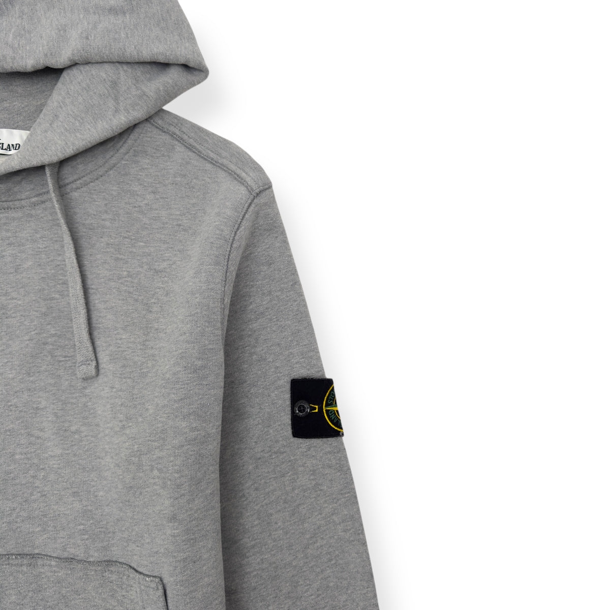 STONE ISLAND HOODIE GREY L