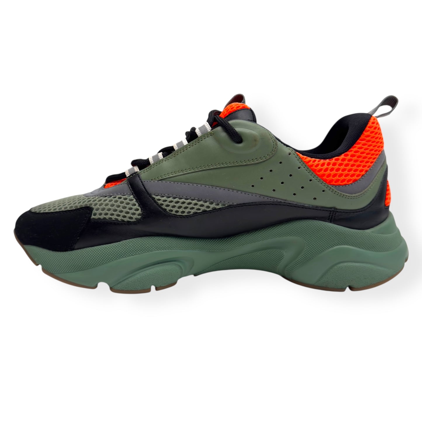 DIOR B22 SNEAKER GREEN / ORANGE UK10