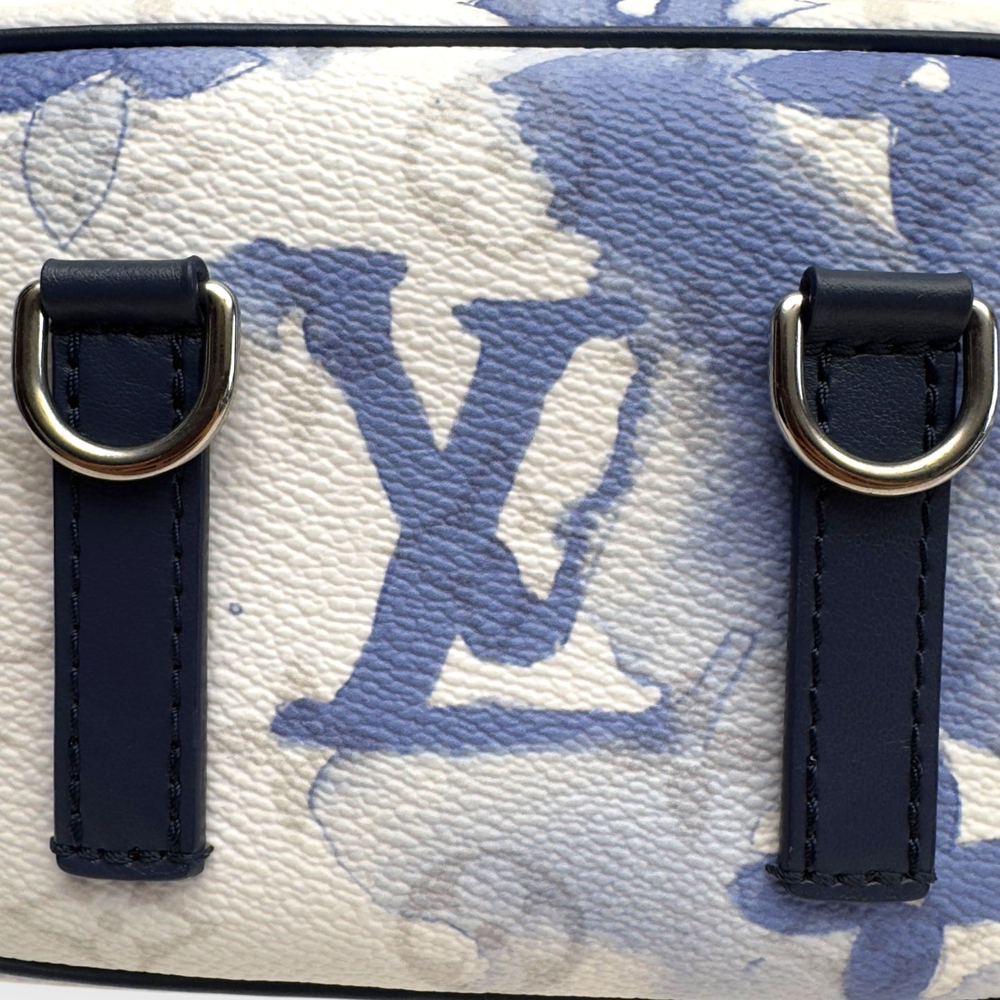 LOUIS VUITTON MONOGRAM WATERCOLOUR CANVAS OUTDOOR POUCH BLUE S