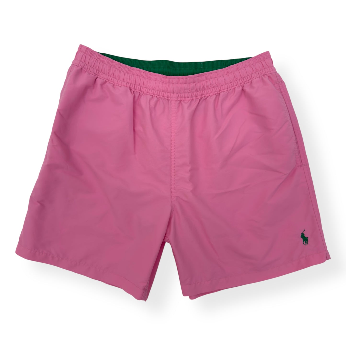 POLO RALPH LAUREN SWIM SHORTS PINK / GREEN L
