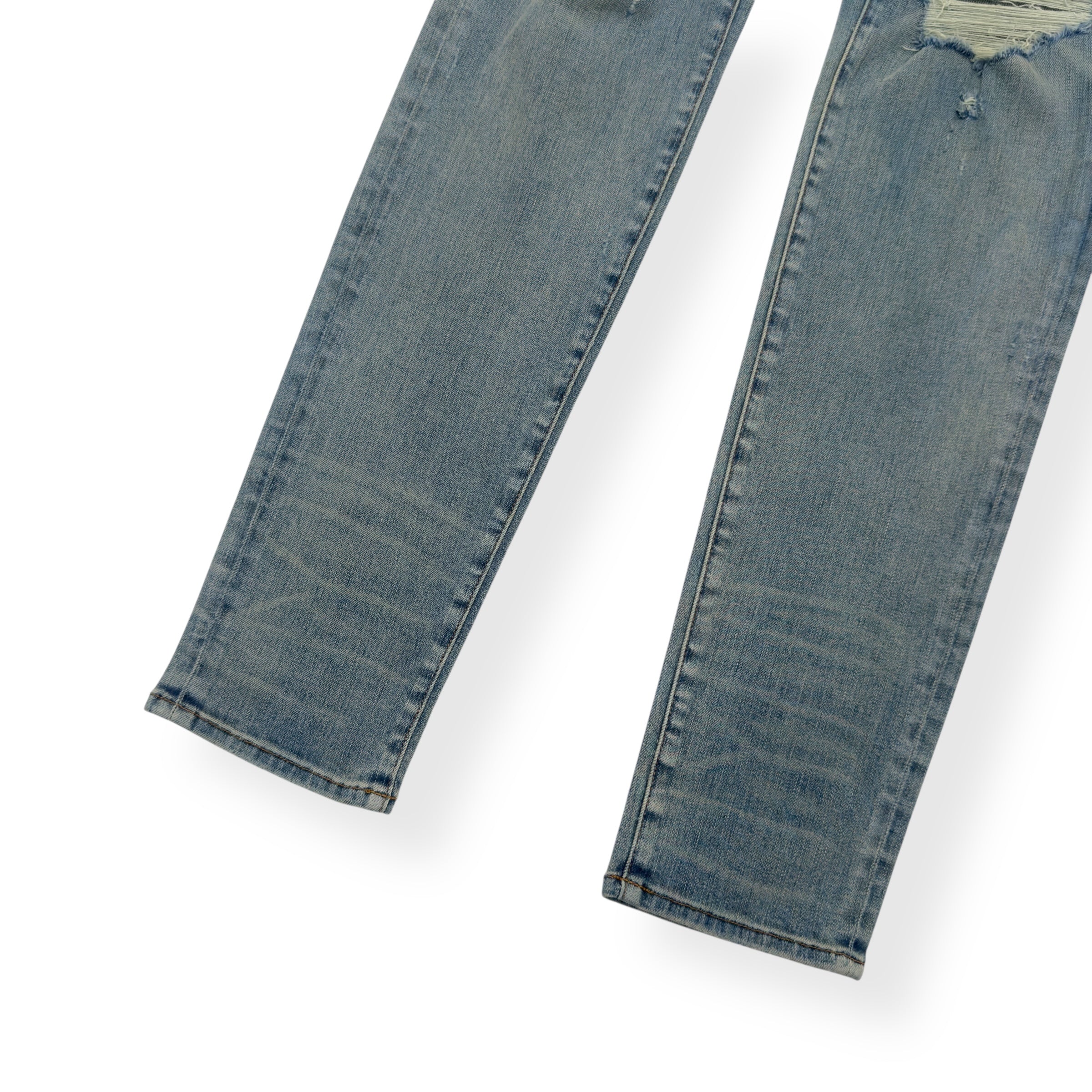 AMIRI THRASHER CLASSIC SKINNY DENIM JEANS BLUE W34”