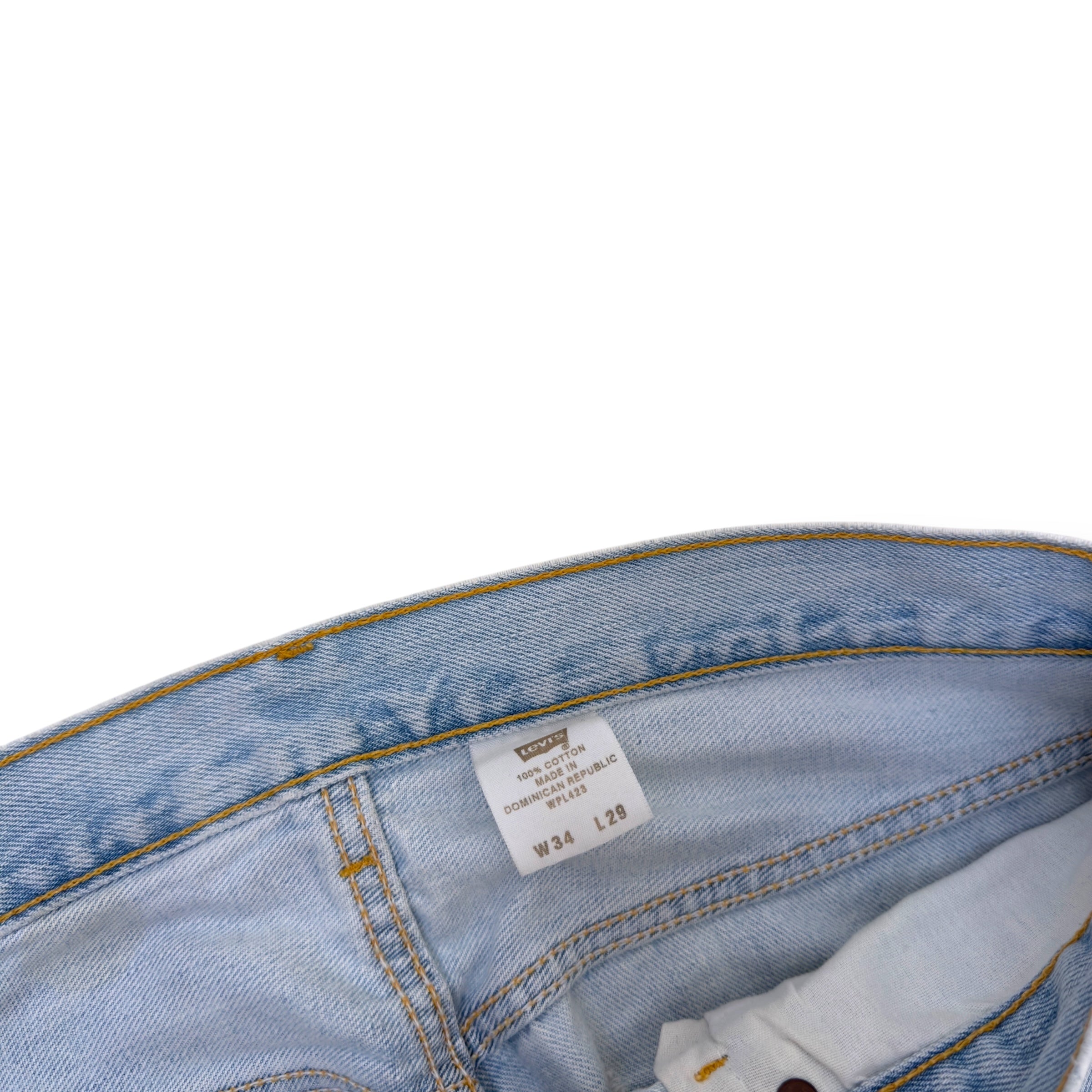 JEANIUS BAR ATELIER PAINT SPLATTER DENIM JEANS INDIGO W32”