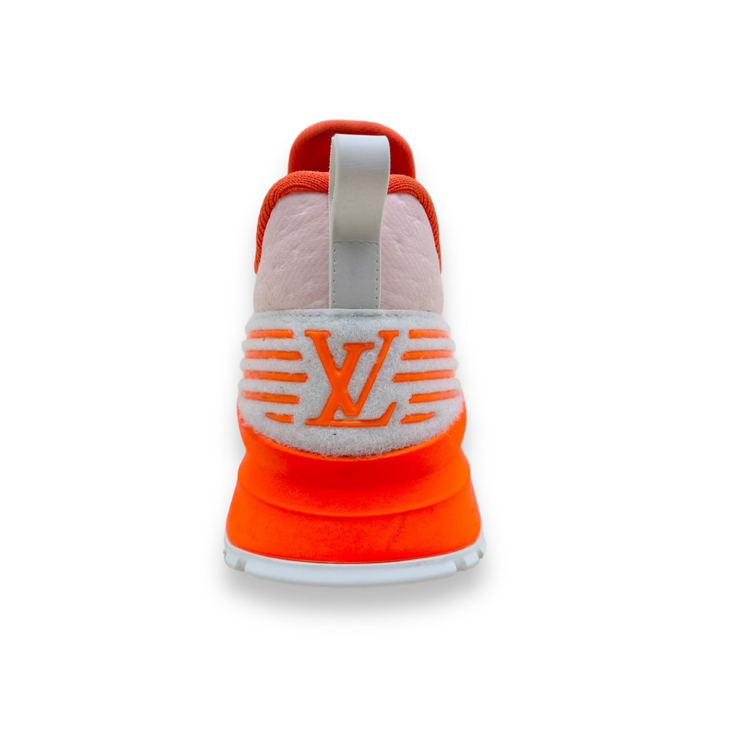 LOUIS VUITTON V.N.R TECHNICAL KNIT SNEAKER ORANGE UK8.5