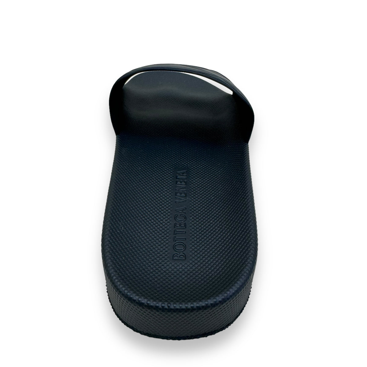 BOTTEGA VENETA QUILTED SLIDES BLACK UK7