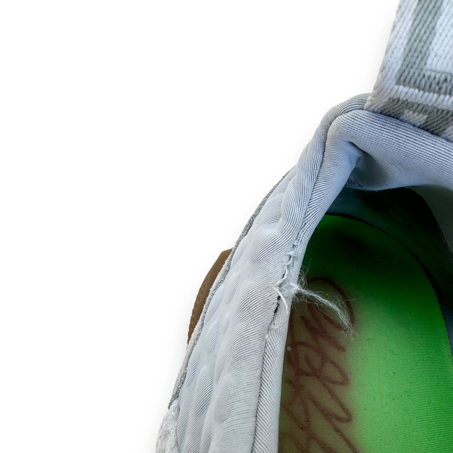 VERSACE CHAIN REACT SNEAKER WHITE UK12