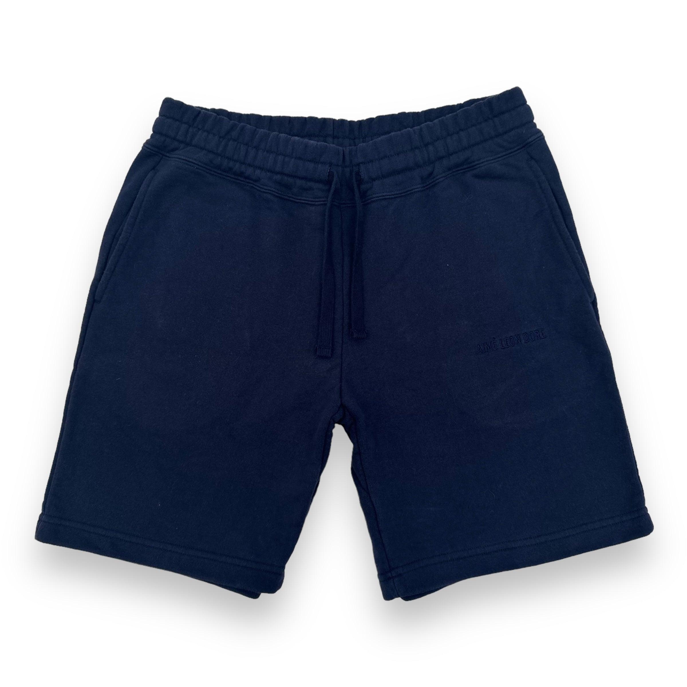 AIMÉ LEON DORE SWEAT SHORTS NAVY M