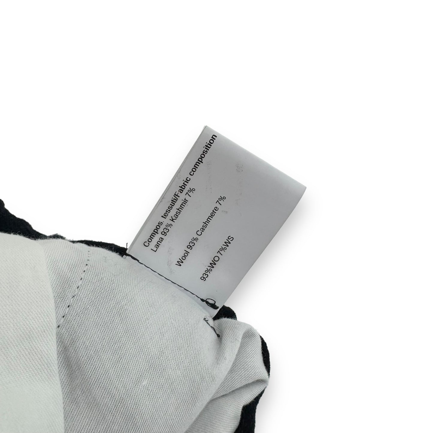 THOM SWEENEY WOOL / CASHMERE DRAWSTRING TROUSERS L