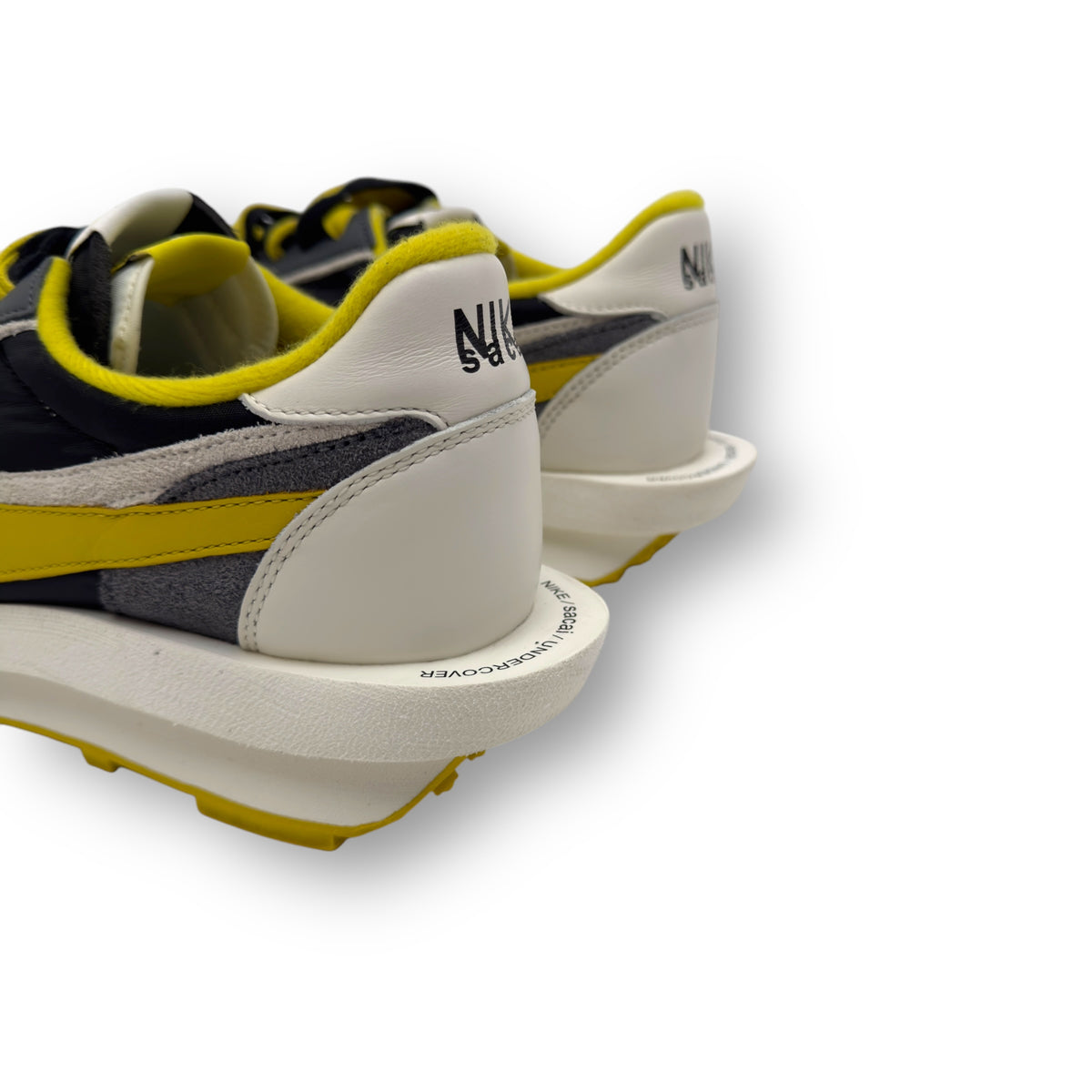 NIKE X SACAI X UNDERCOVER LD WAFFLE SNEAKER BRIGHT CITRON UK11