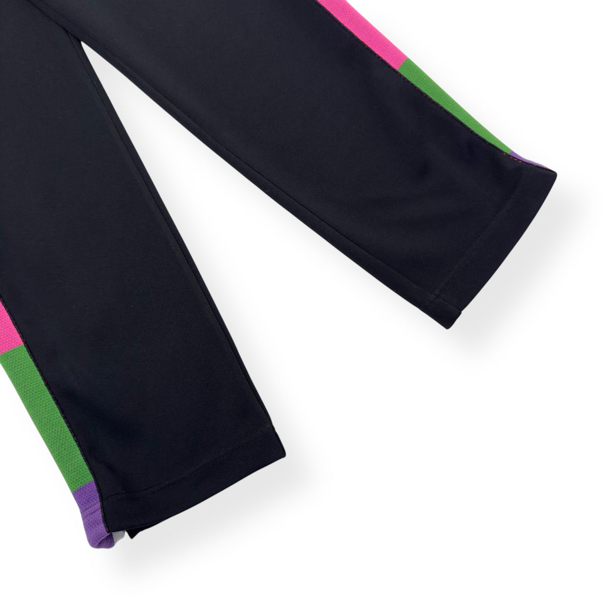 PALM ANGELS X MISSONI TRACK PANTS BLACK / MULTICOLOURED S