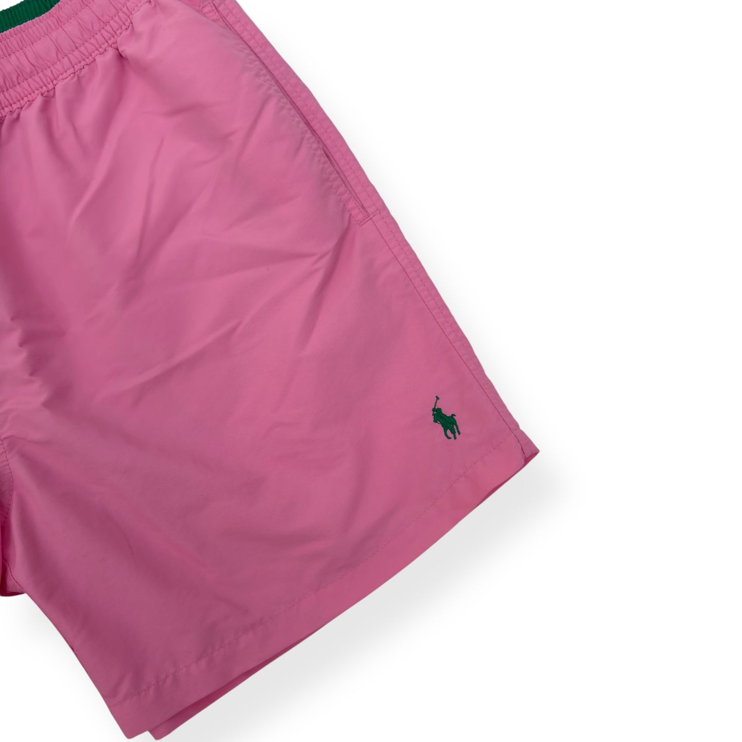 POLO RALPH LAUREN SWIM SHORTS PINK / GREEN L