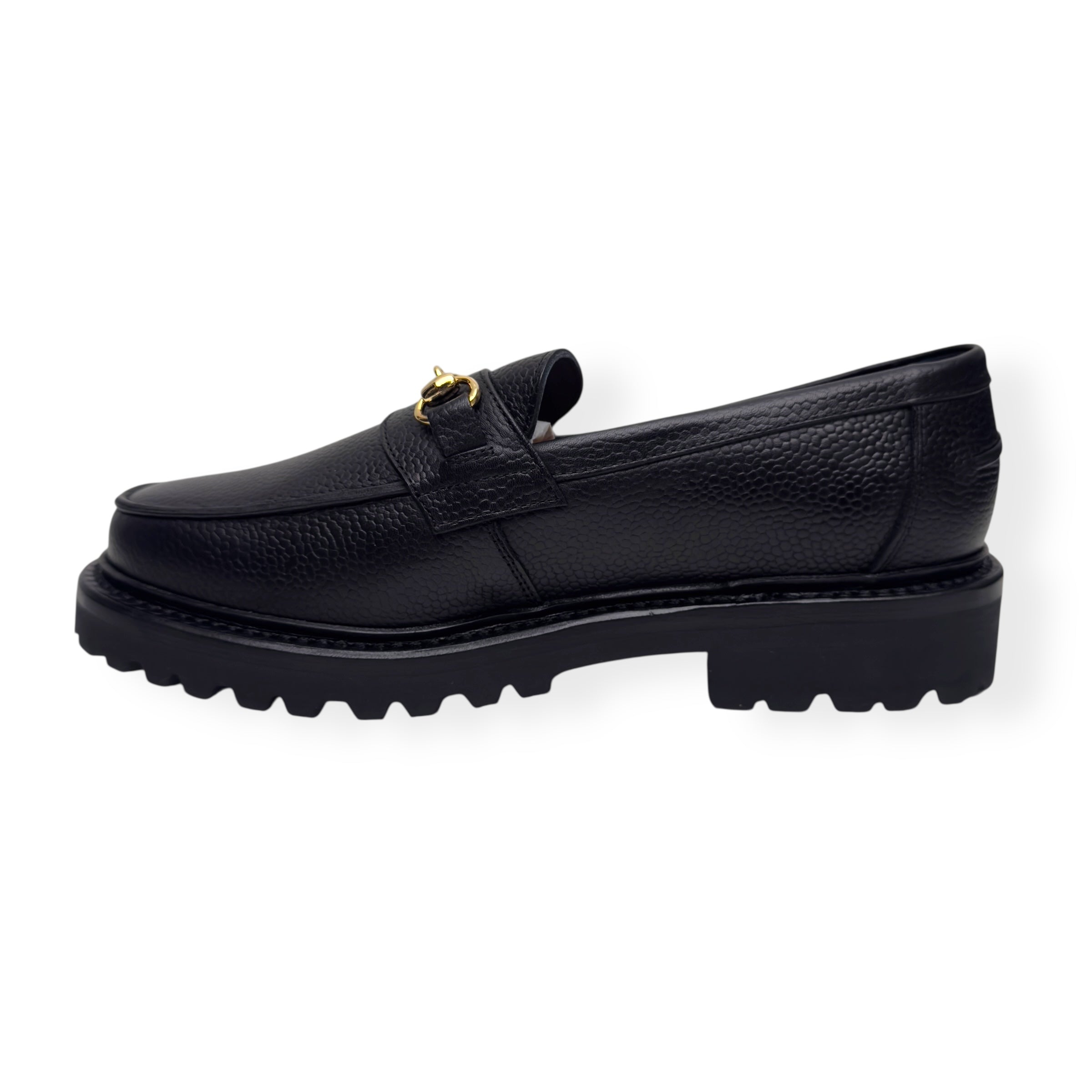 BLACKSTOCK & WEBER THE MASON HORSE BIT LOAFER ONYX US6.5 / UK5.5
