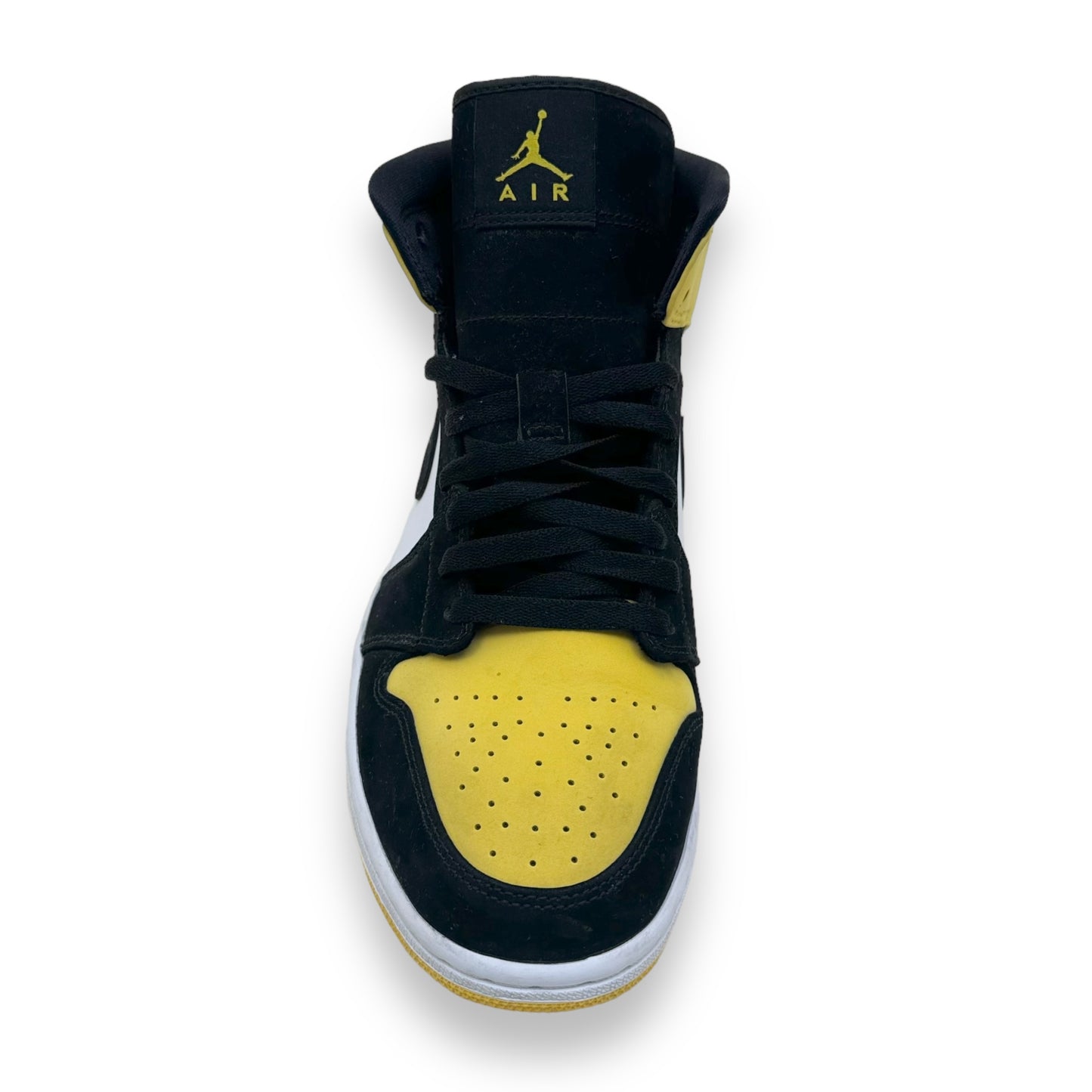 AIR JORDAN 1 MID SE SNEAKER ‘YELLOW TOE’ UK8.5