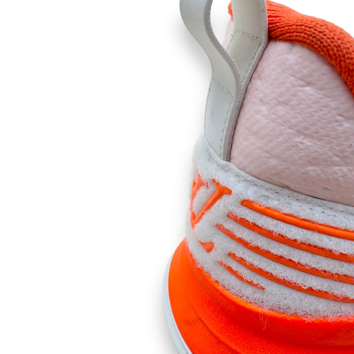 LOUIS VUITTON V.N.R TECHNICAL KNIT SNEAKER ORANGE UK8.5