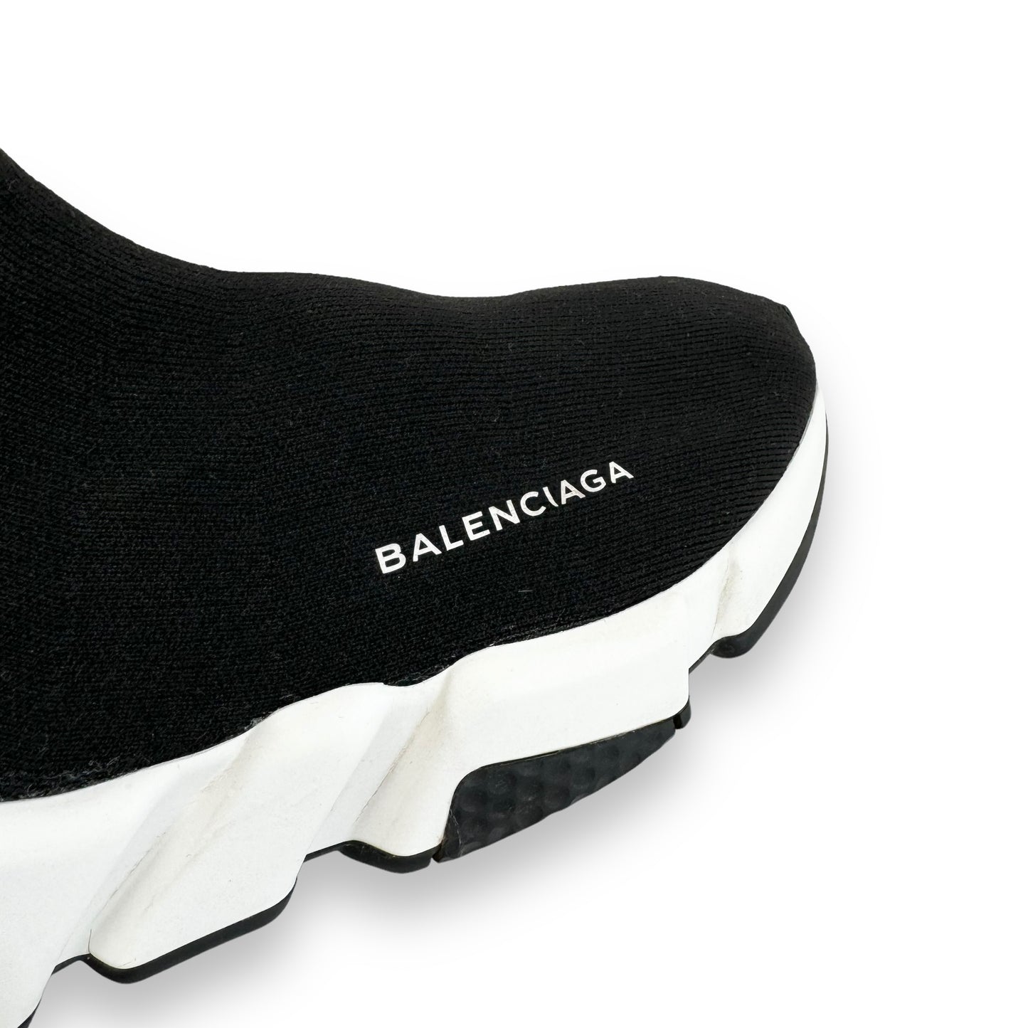 BALENCIAGA SPEED SNEAKER BLACK / WHITE UK8