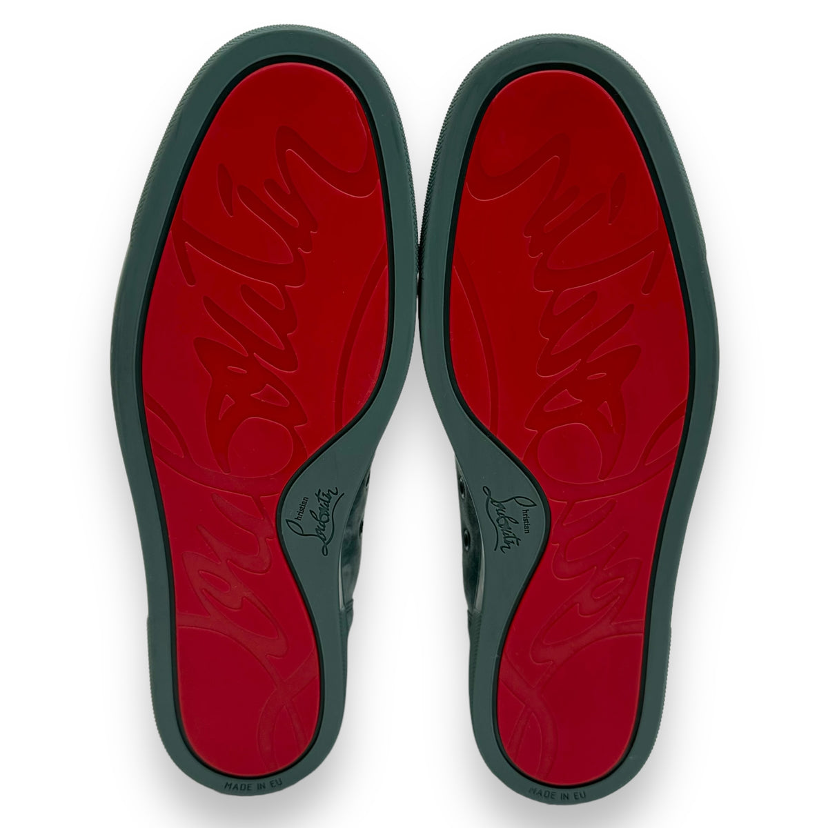CHRISTIAN LOUBOUTIN LOUIS ORLATO VEAU SNEAKER MINT UK9