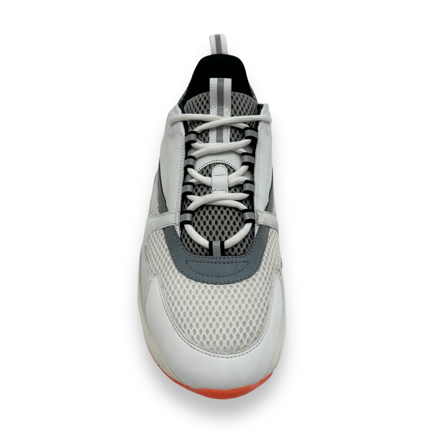 DIOR B22 SNEAKER WHITE / ORANGE UK10