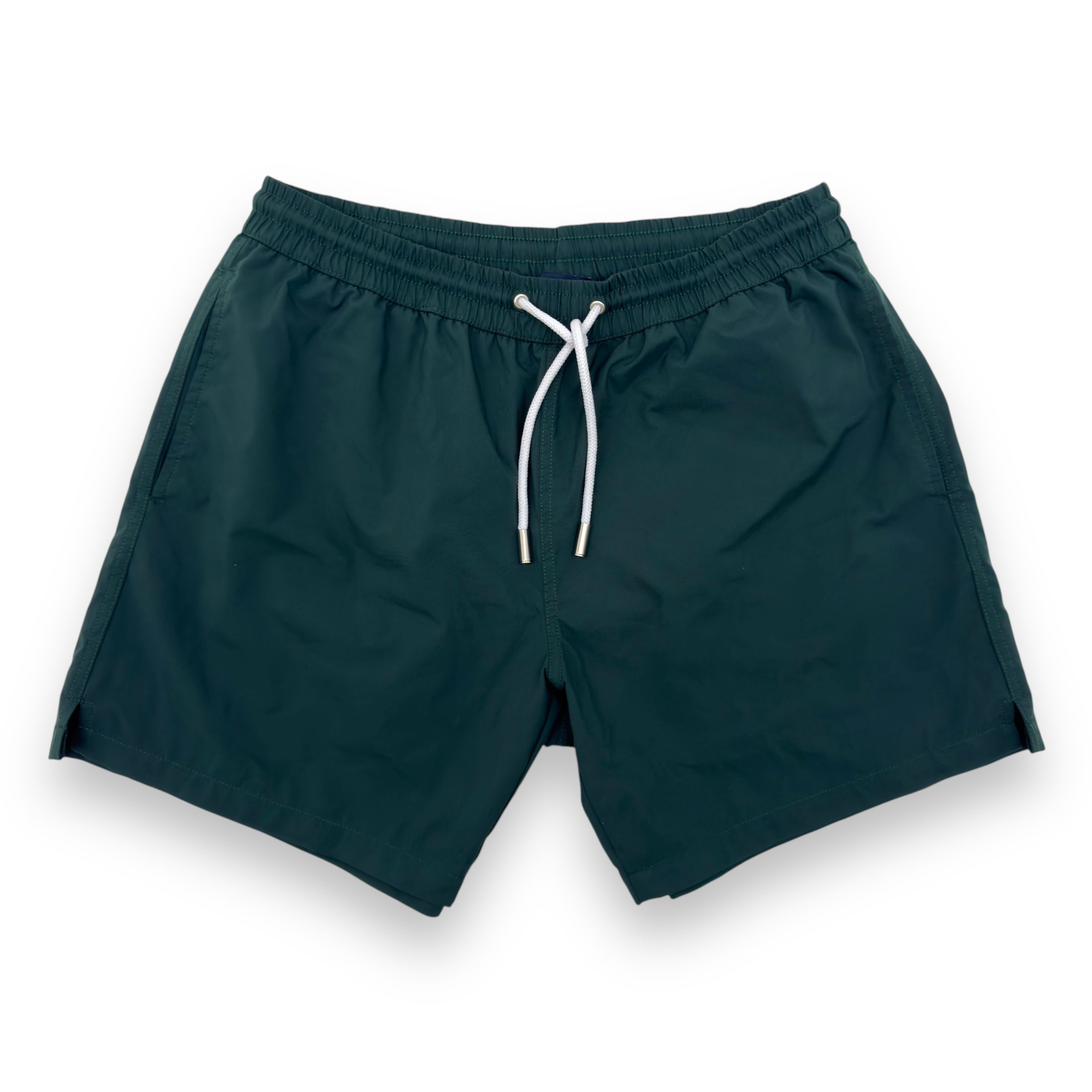 THOM SWEENEY SWIM SHORTS FOREST GREEN 32”