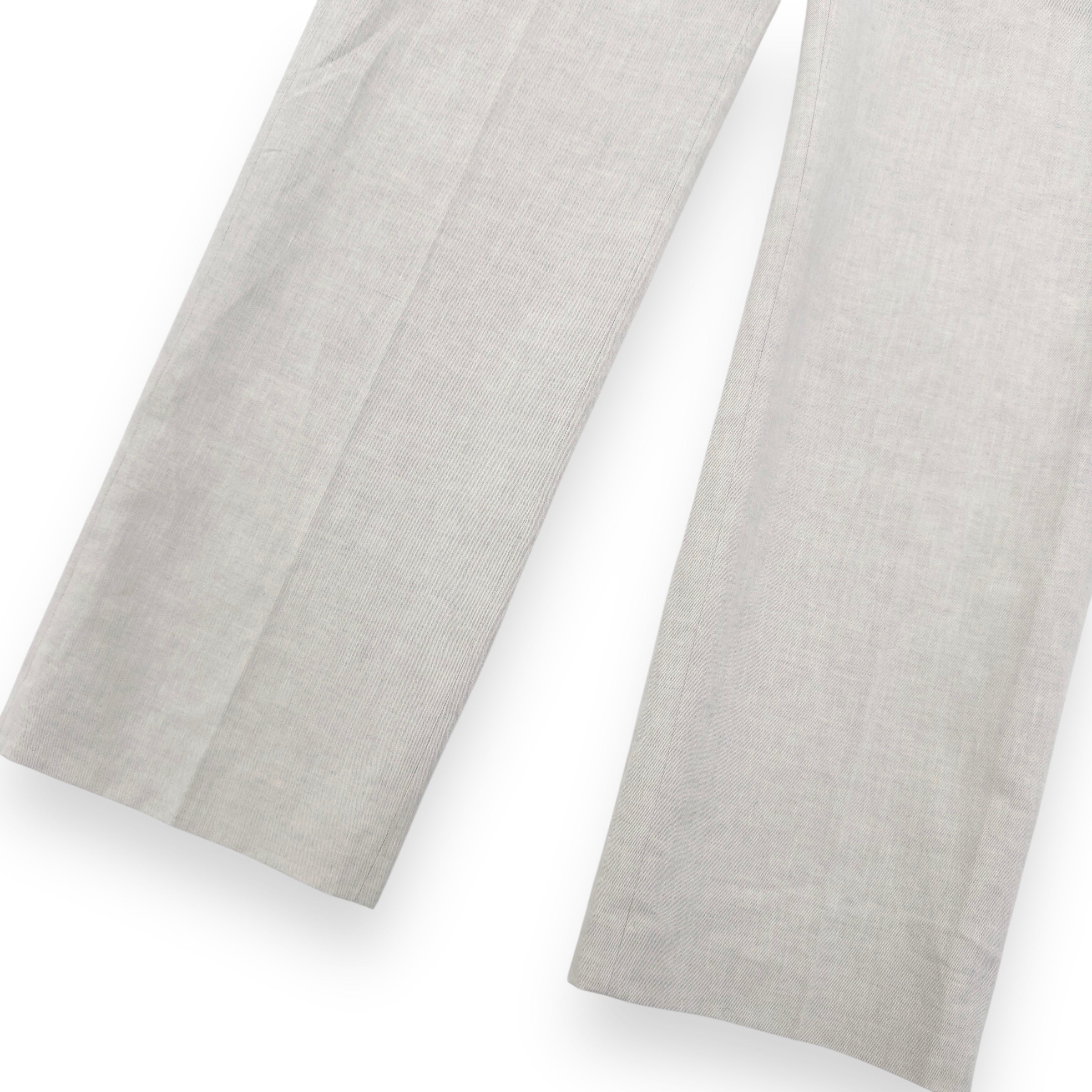 JACQUEMUS LE RAPHIA STRAIGHT LEG LINEN BLEND SUIT TROUSERS 54 / XXL
