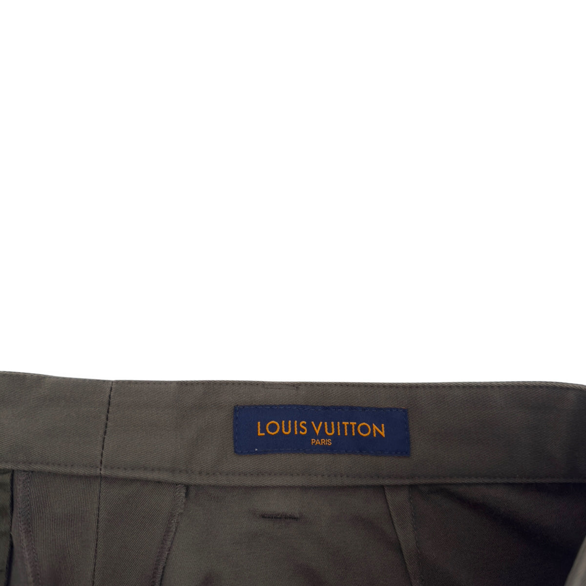 LOUIS VUITTON LVSE PANELLED CARGO PANTS KHAKI GREEN 44 / L