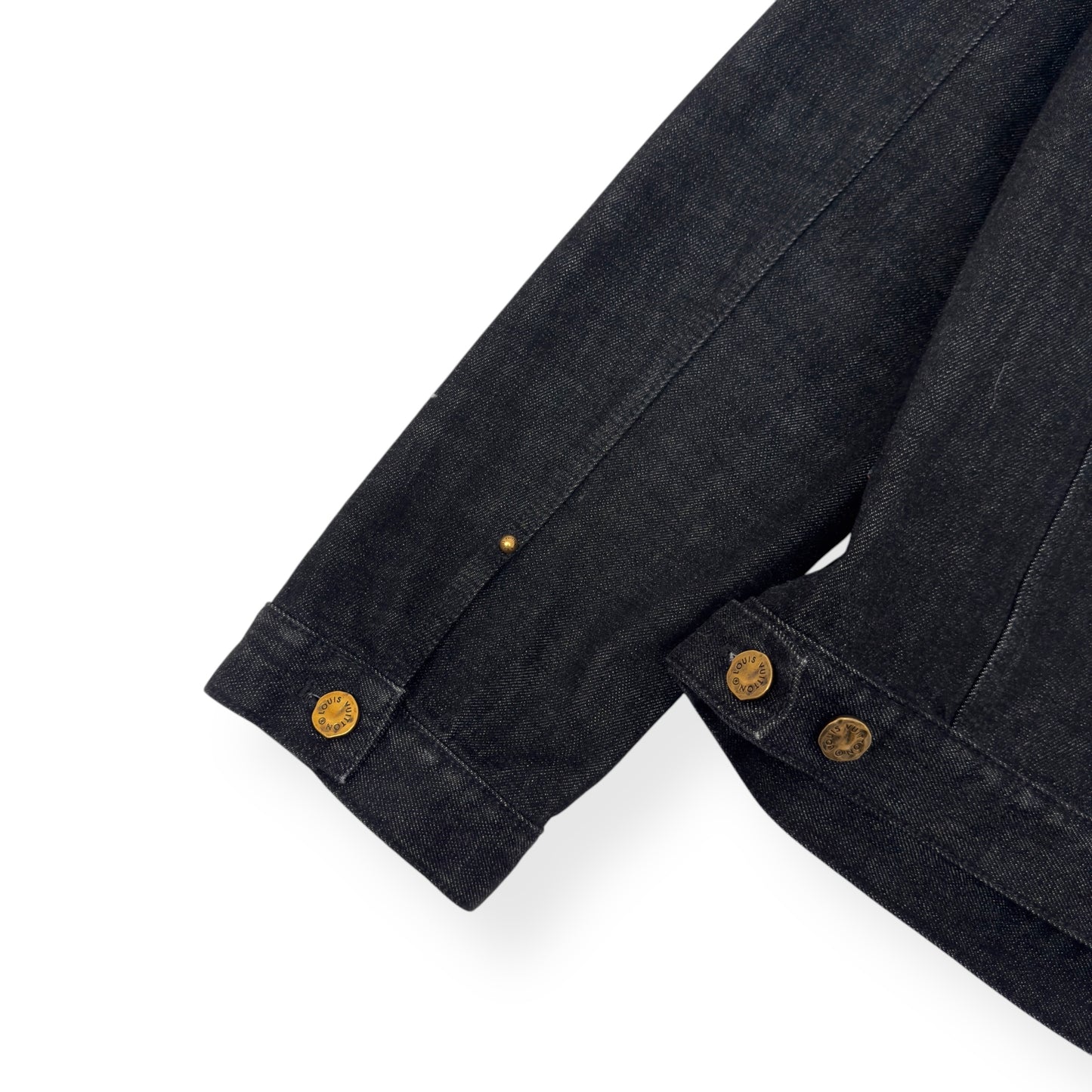 LOUIS VUITTON KARAKORAM BOW TIE DENIM JACKET FR50 / M