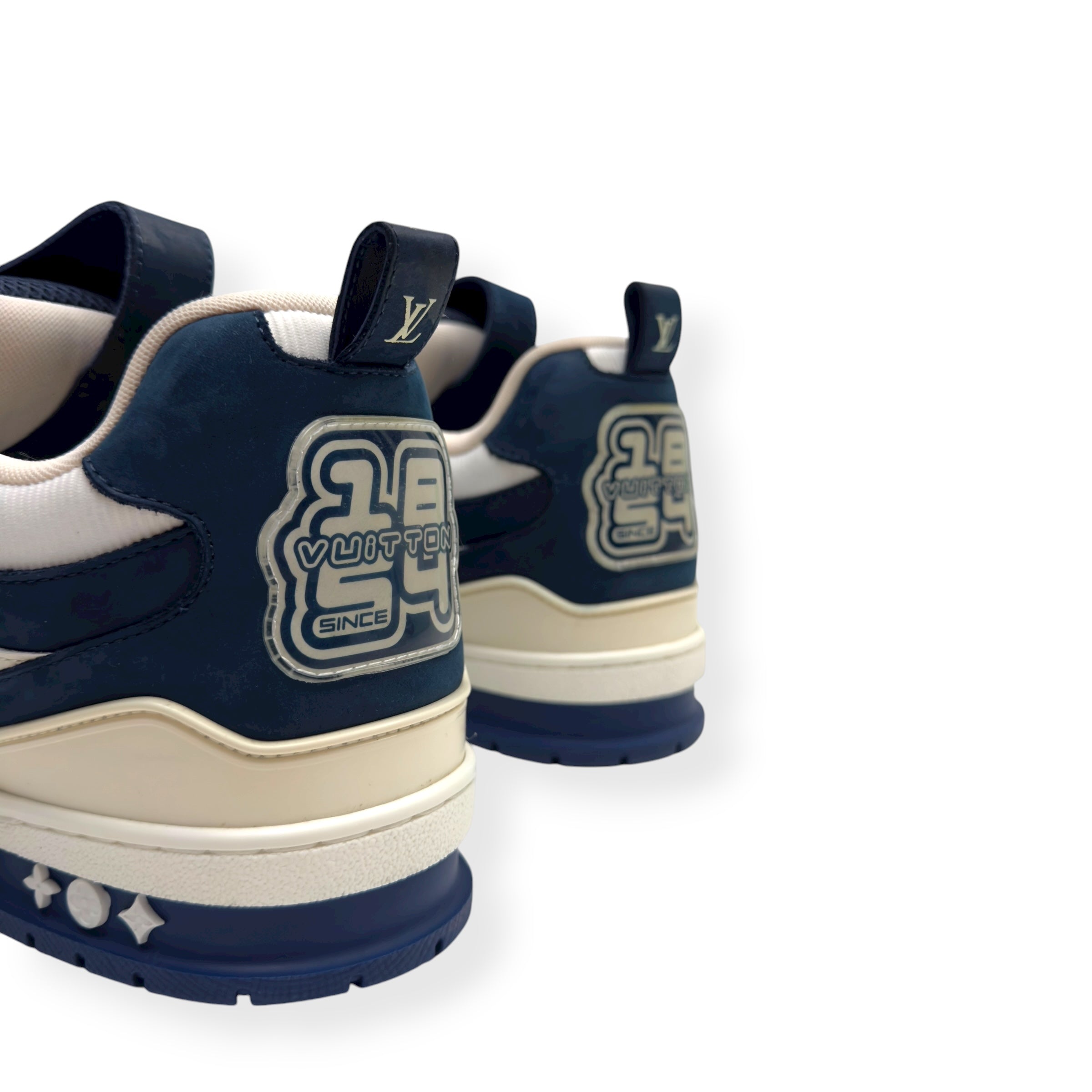 LOUIS VUITTON LV SKATE SNEAKER LUXURY BLUE UK11