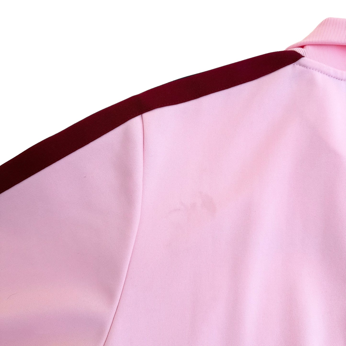 PALM ANGELS CLASSIC TRACK JACKET PINK / BURGUNDY XL