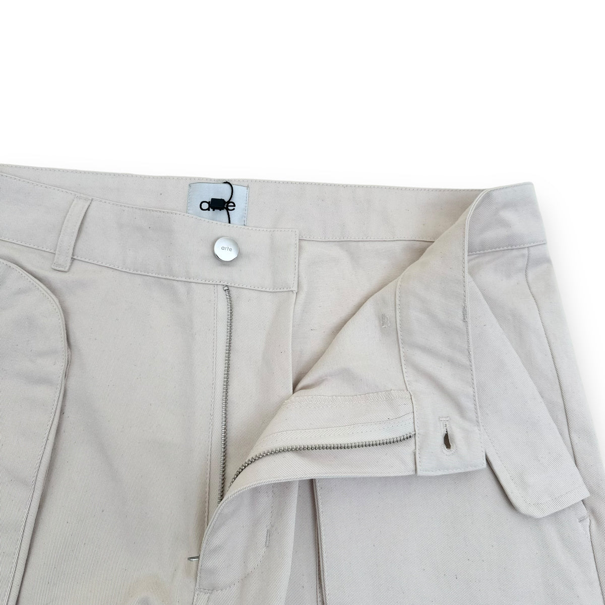 ARTE JADEN CARGO TROUSERS CREAM 36W