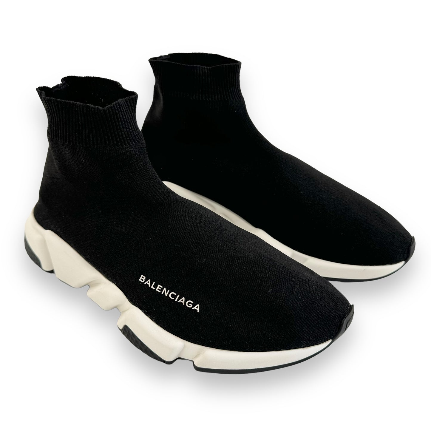 BALENCIAGA SPEED SNEAKER BLACK / WHITE UK8
