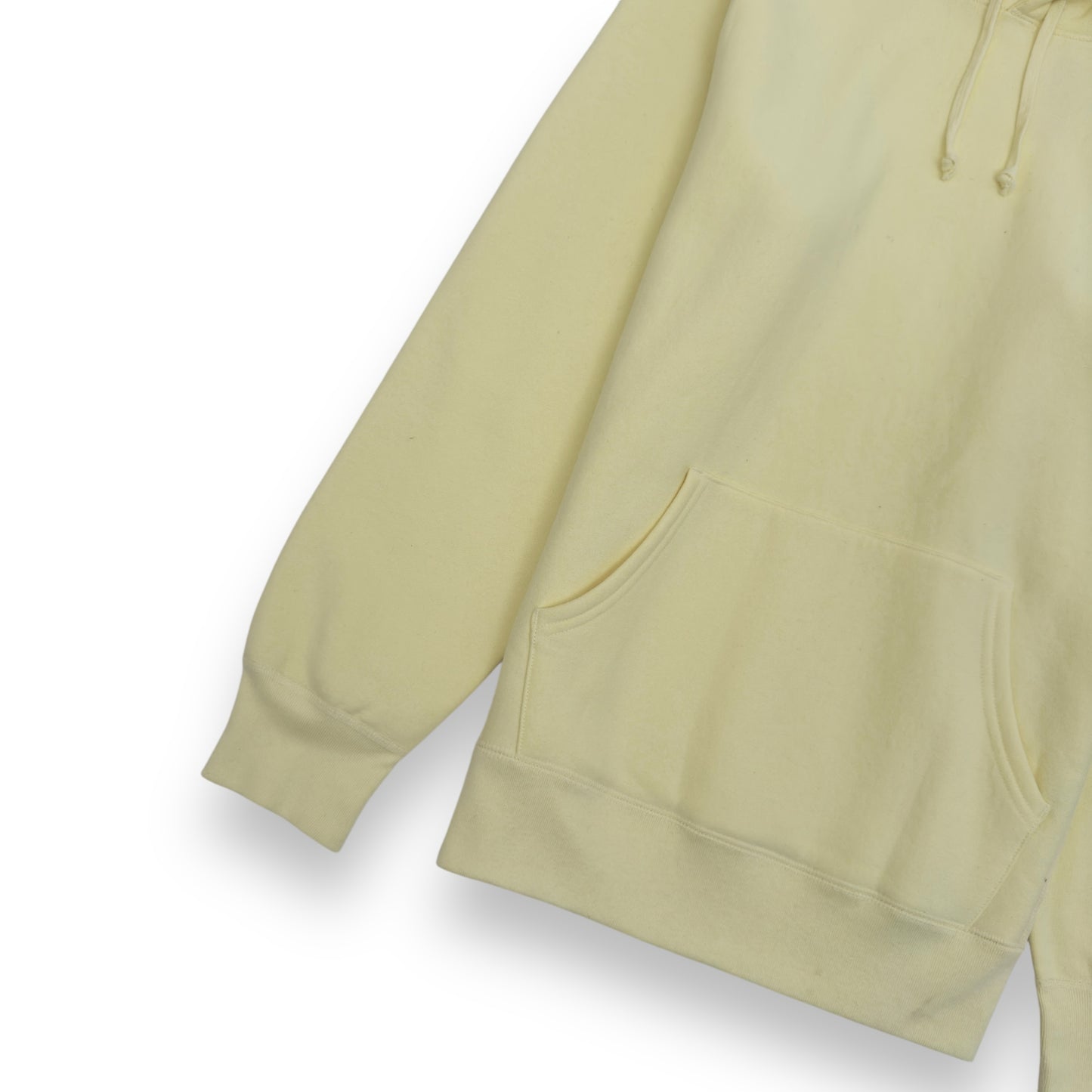 SUPREME SICK MOTHER HOODIE PALE YELLOW / RED XL