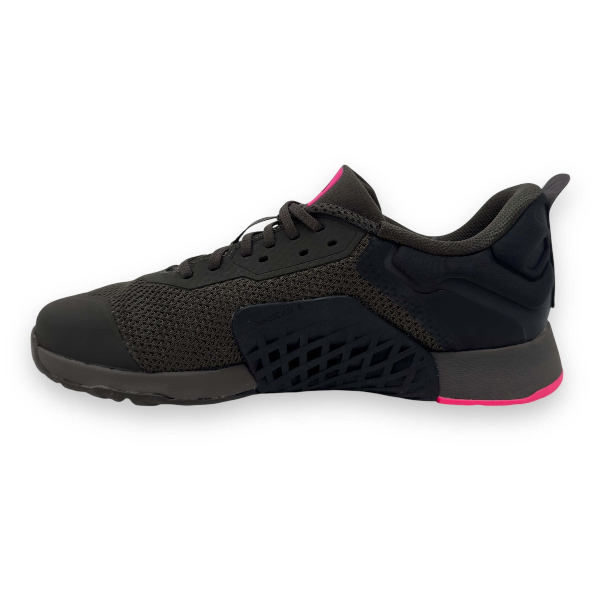 ADIDAS ORIGINAL DROPSET 3 TRAINER KHAKI / PINK UK10.5