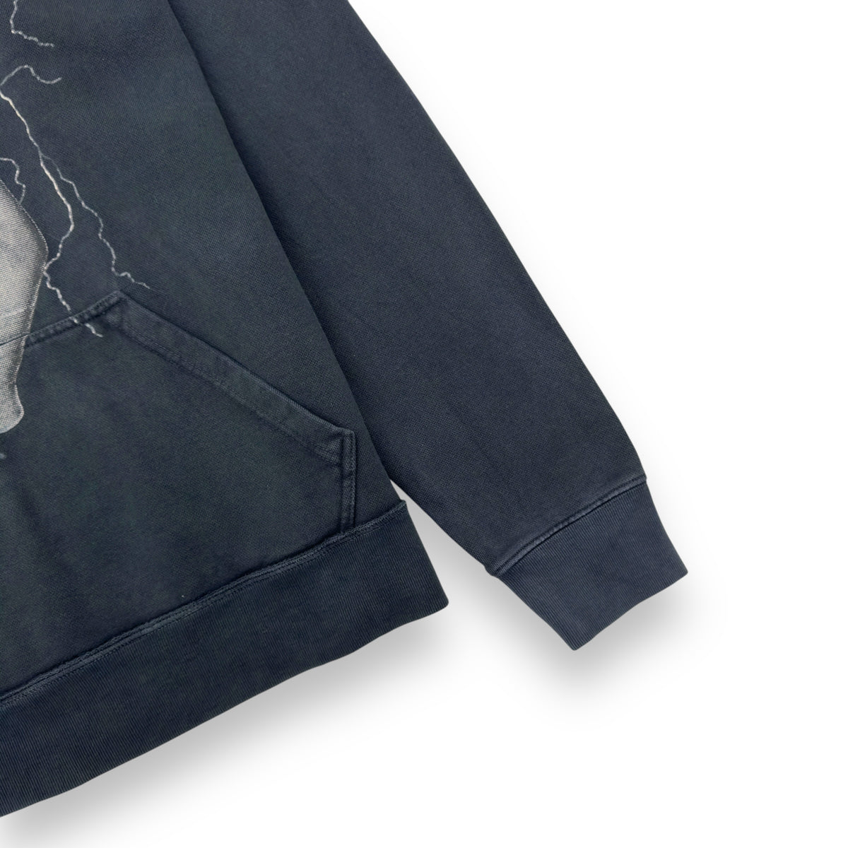 RHUDE SHOCKER HOODIE NAVY L