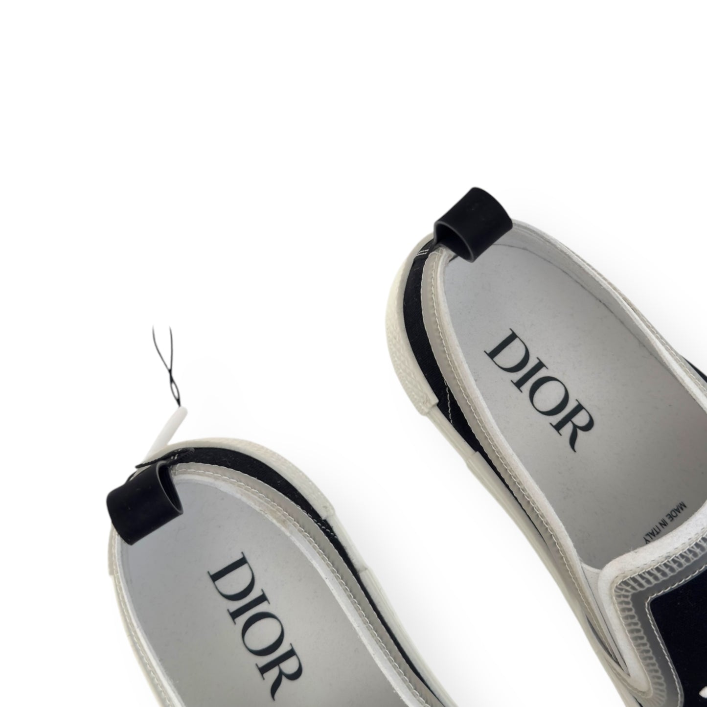 DIOR X SHAWN STUSSY B23 SLIP ON SNEAKER WHITE / BLACK UK8.5