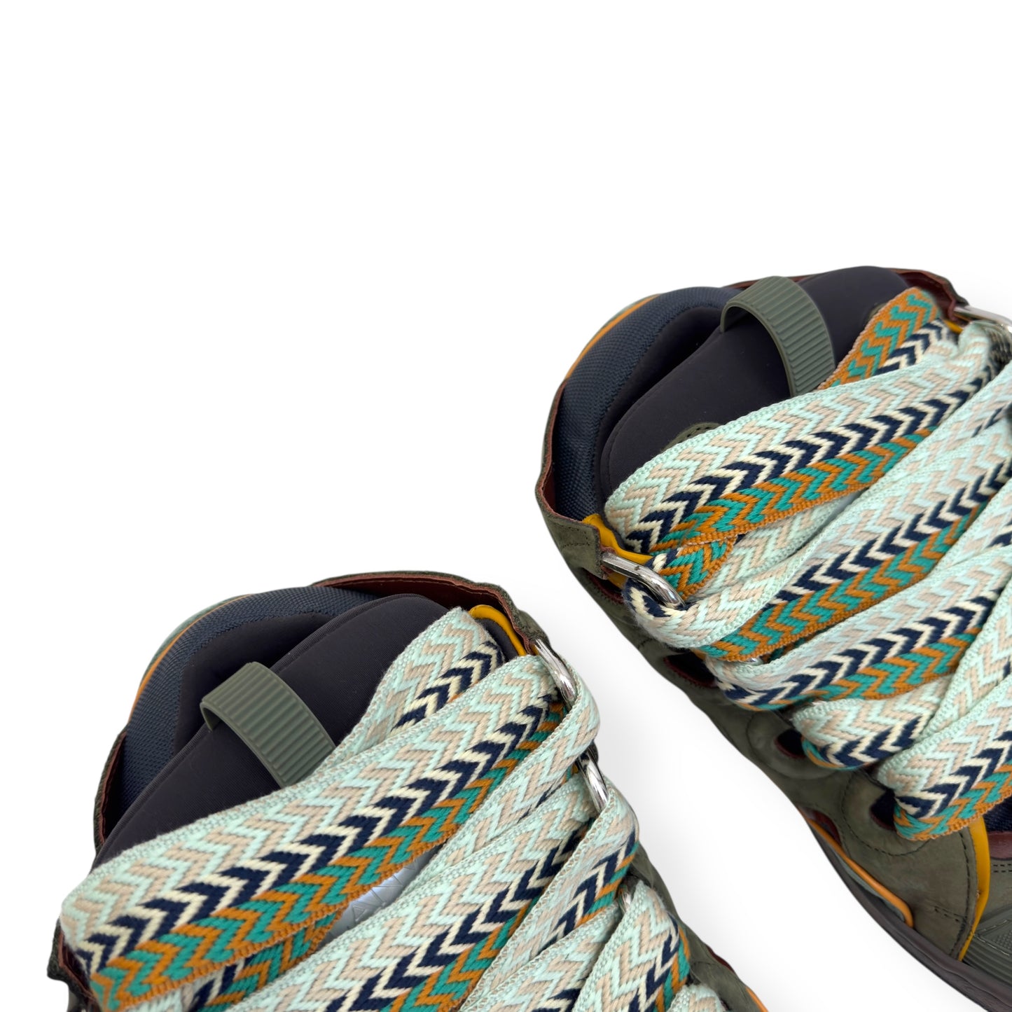 LANVIN CURB SNEAKER MOSS GREEN 42 / UK8