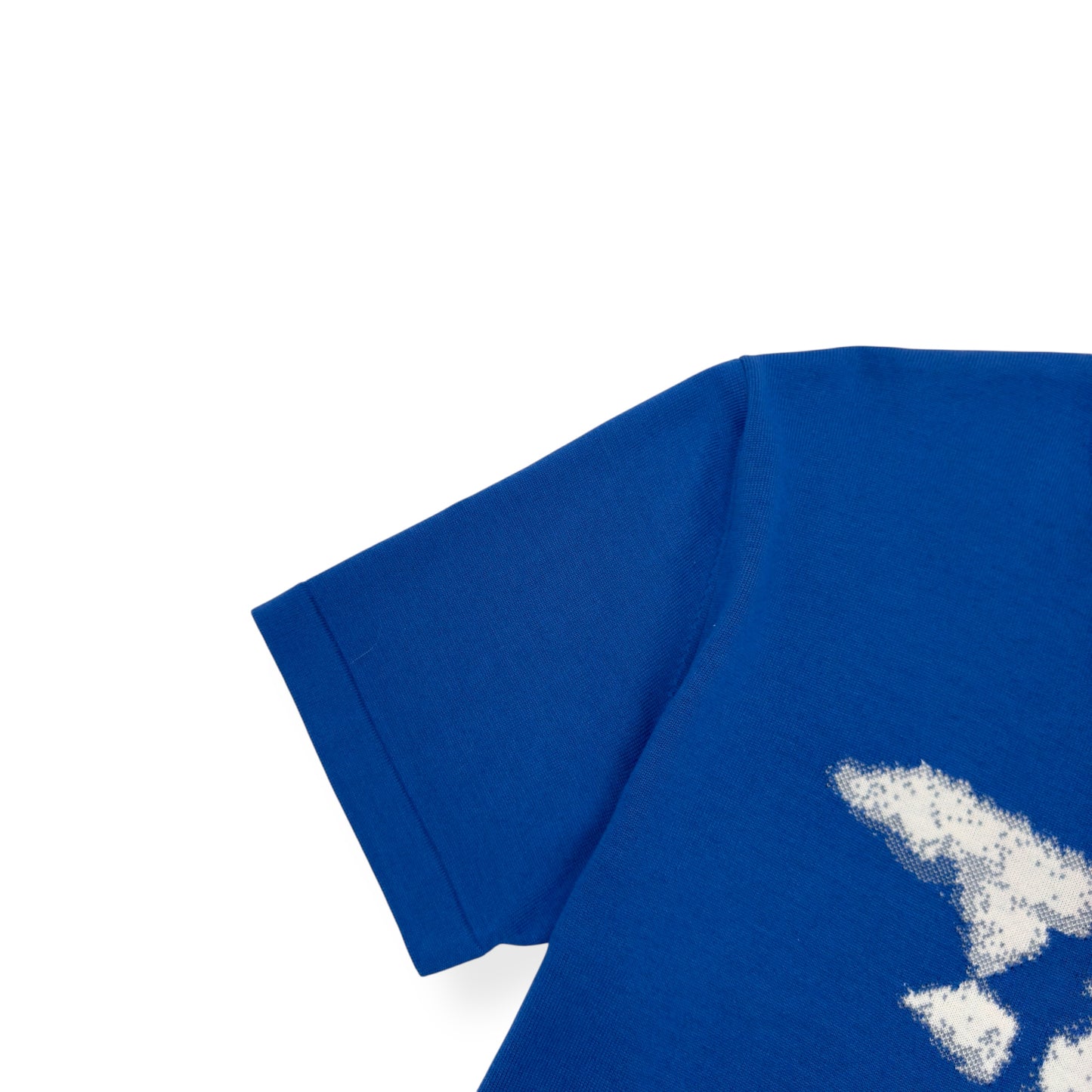 LOUIS VUITTON CLOUD JACQUARD T-SHIRT BLUE / WHITE L