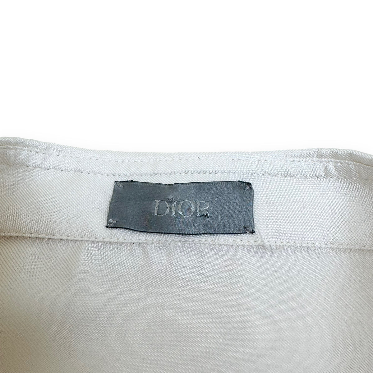 DIOR X JACK KEROUC ‘MOUNT ZION’ SILK SHIRT NATURAL L