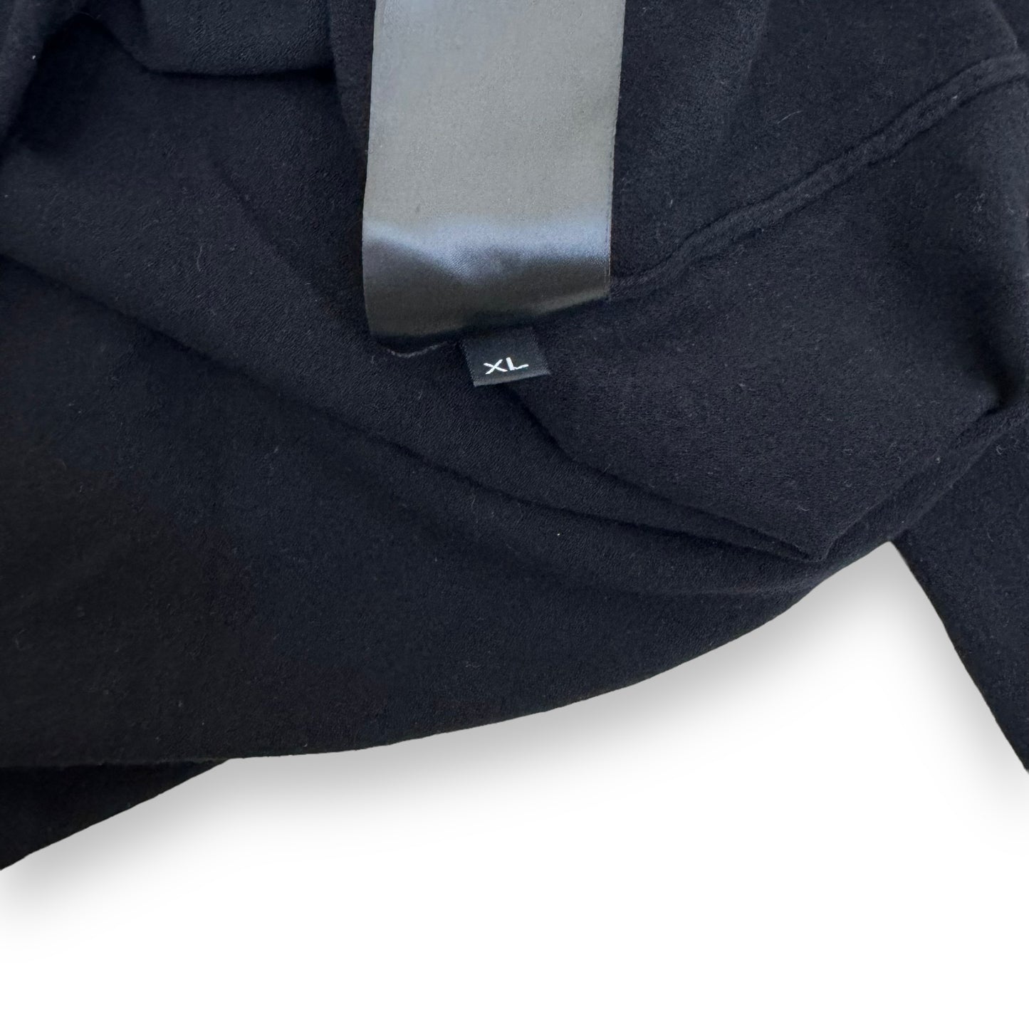 ISABEL BENENATO SS21 VISCOSE LONG SLEEVE T-SHIRT BLACK XL