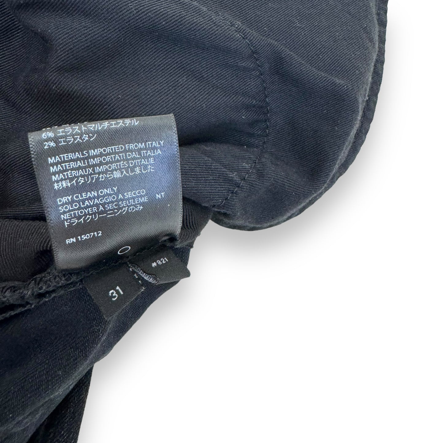 AMIRI WASHED DENIM JEANS BLACK 31W