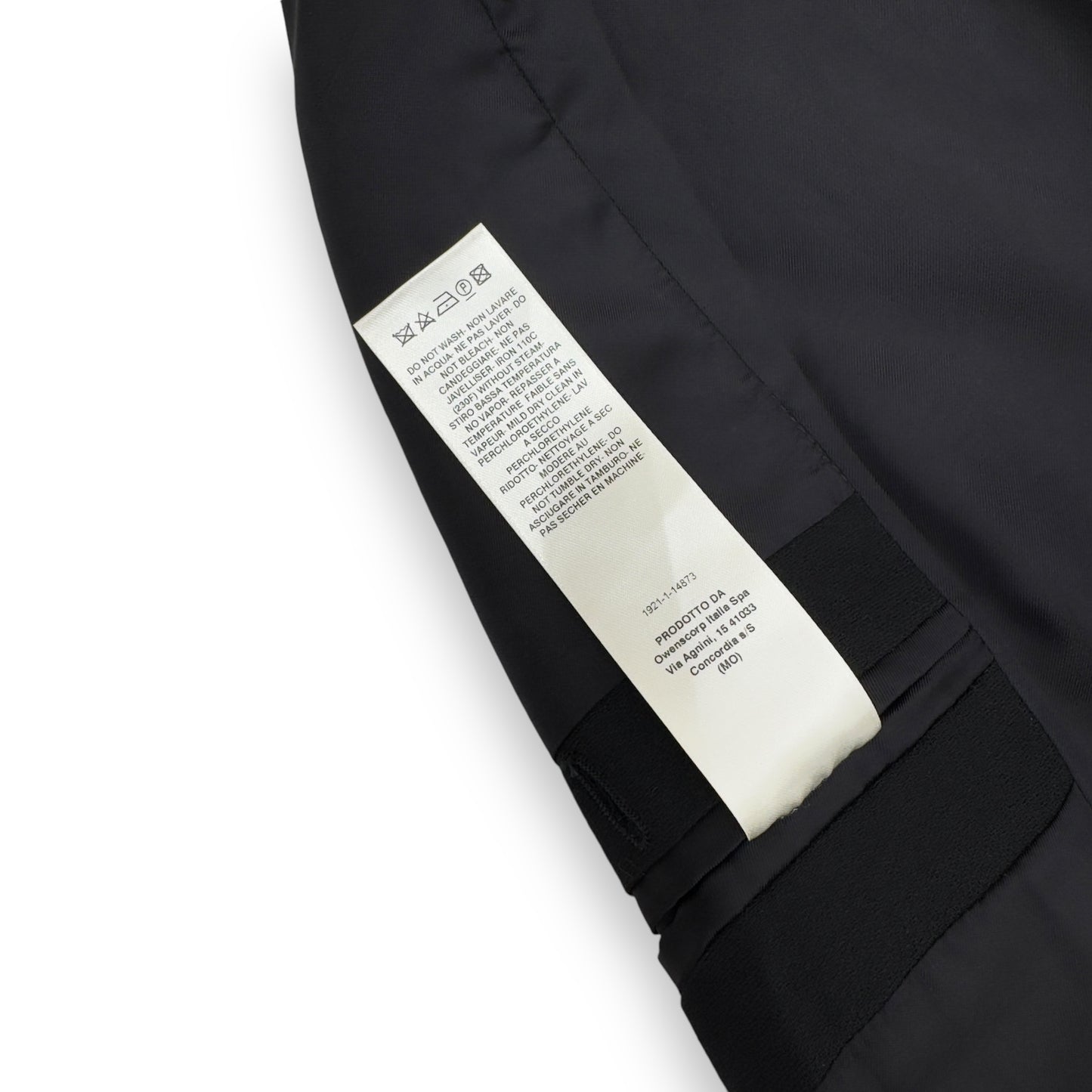 RICK OWENS TECUATL SS20 TATLIN WOOL BLAZER JACKET BLACK L