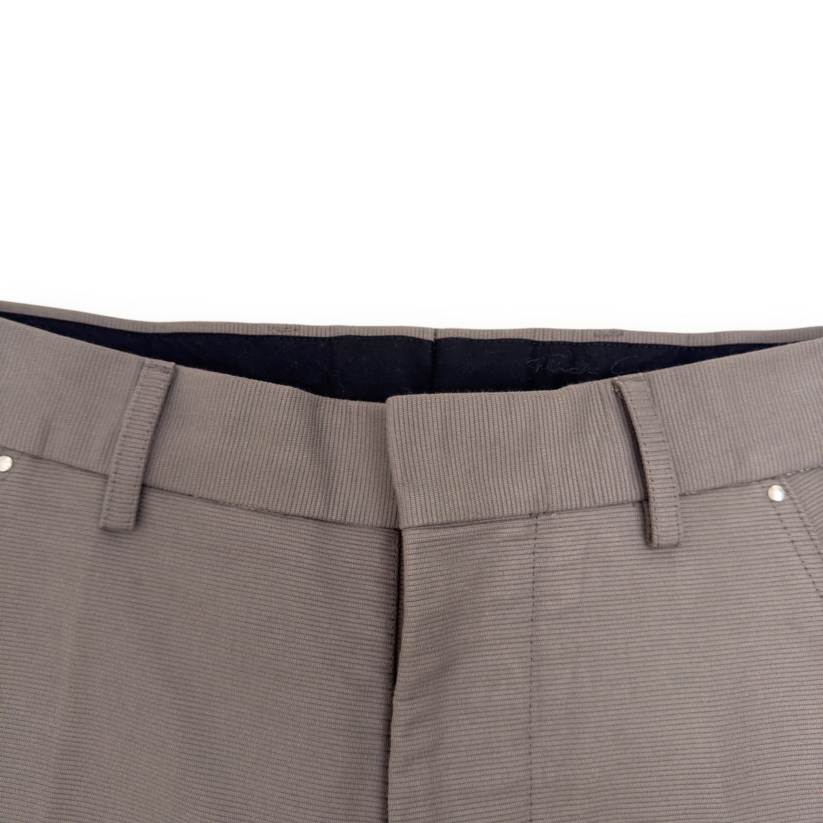RICK OWENS TAILORED BELAS TROUSERS DUST W34”