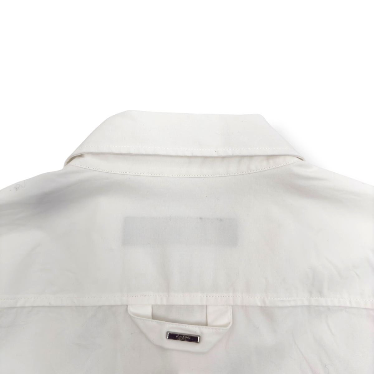 LOUIS VUITTON X SHIRT BY SHIRT LONG SLEEVE SHIRT WHITE / NAVY XL