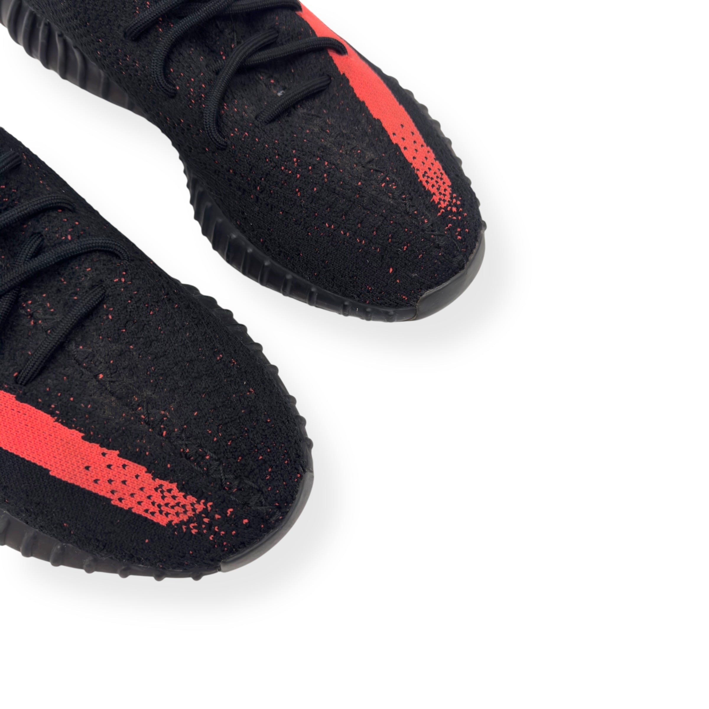 YEEZY BOOST 350 SNEAKER CORE BLACK / RED UK9