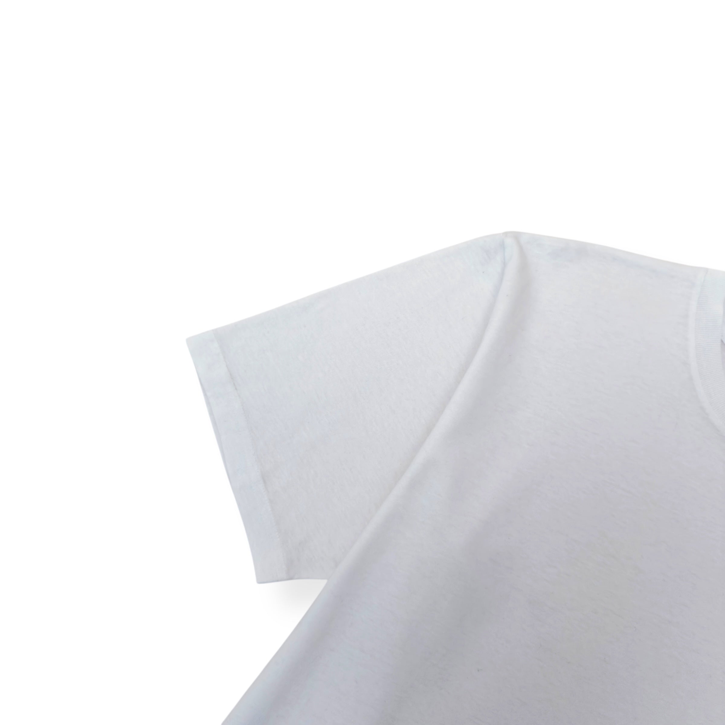 SUPREME WASHED SCRIPT LOGO COTTON T-SHIRT WHITE L