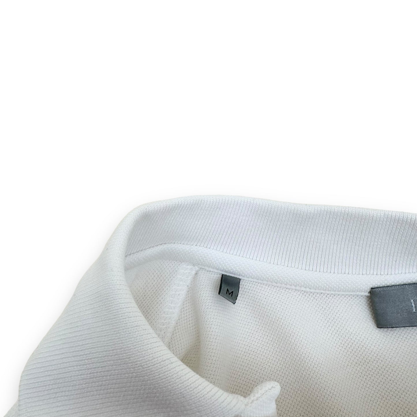 DIOR CD POLO SHIRT WHITE M